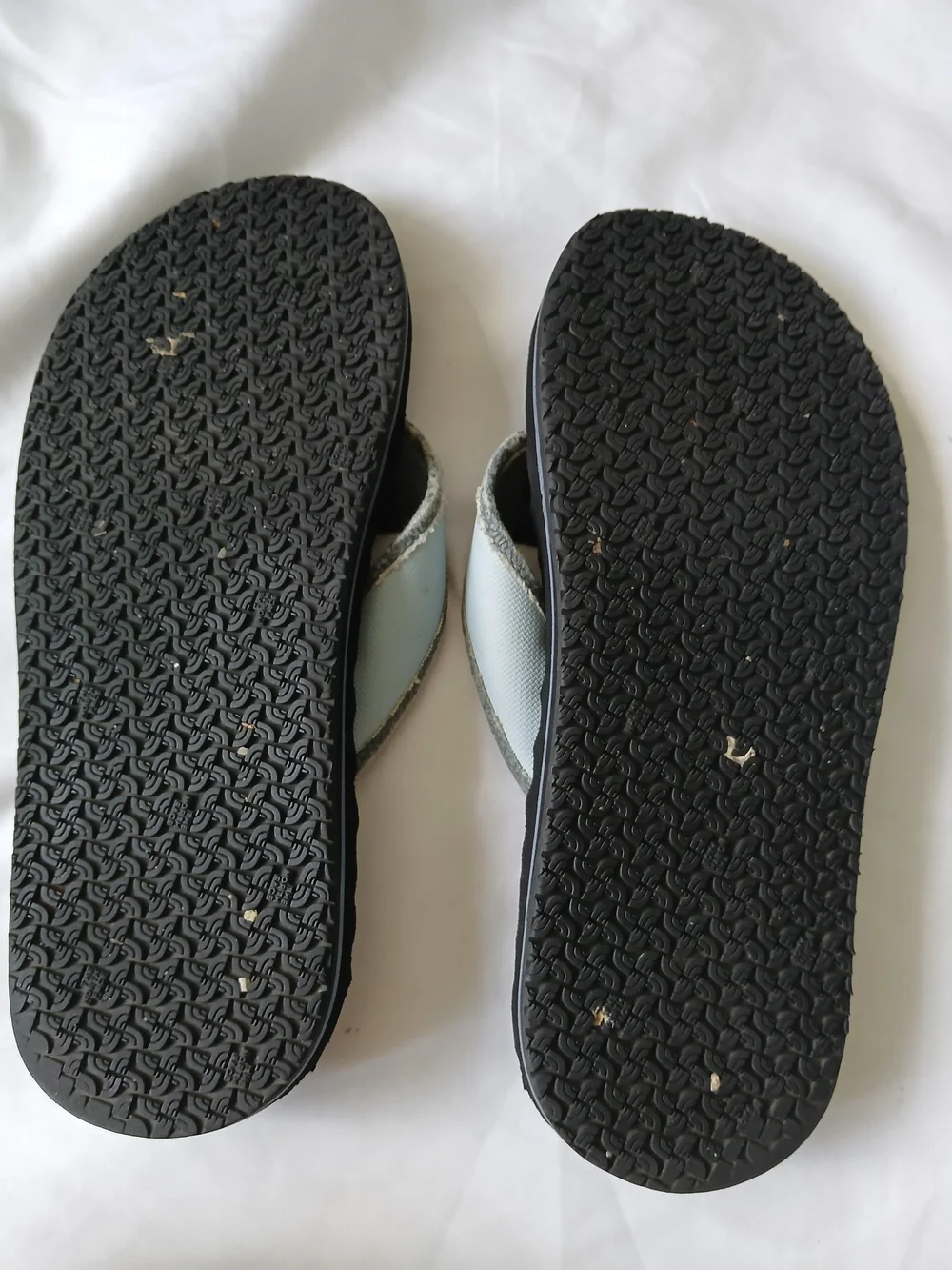 The North Face Blue and Black Flip Flop Sandals